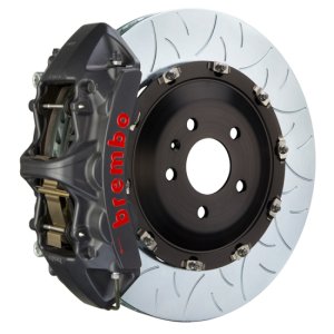 Acura Integra Brake Rotors (2) - Rear - R1 Concepts - Drilled & Slotted Carbon Coated - `88-`01